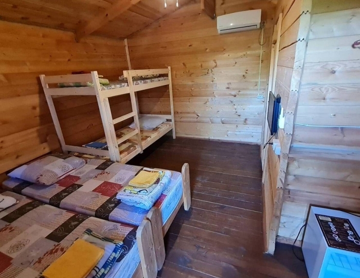 4-местное бунгало эконом - База отдыха «Теремки» Алахадзы