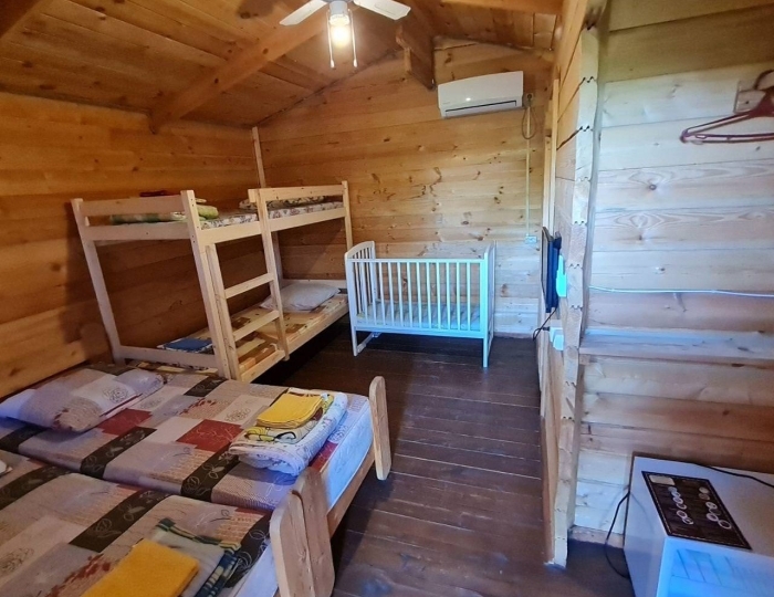 4-местное бунгало эконом - База отдыха «Теремки» Алахадзы