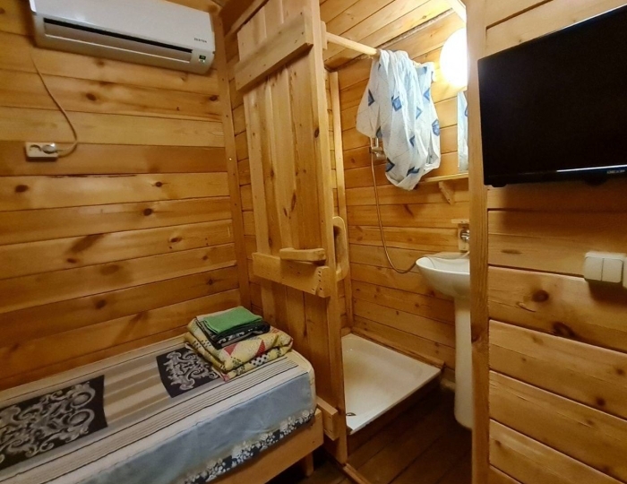 2-местное бунгало эконом - База отдыха «Теремки» Алахадзы